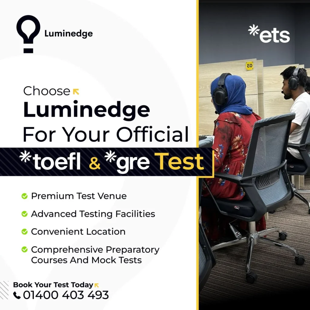 Best GRE Coaching in Dhaka Premium test venue and course