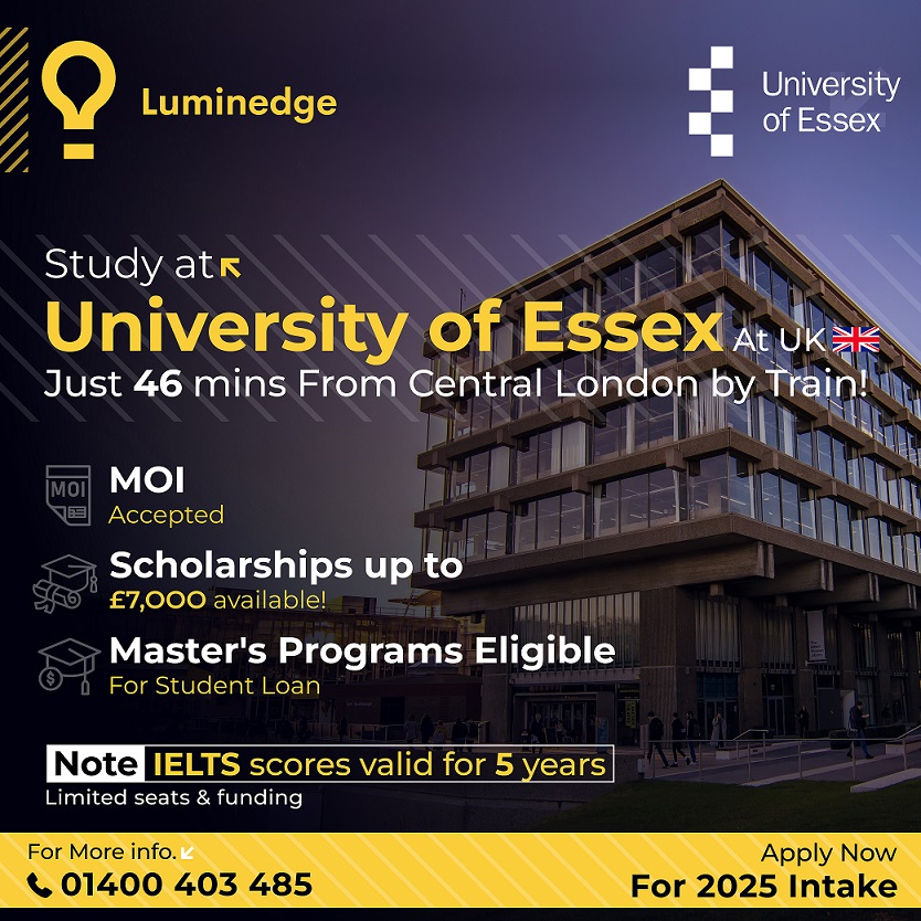 Study at University of Essex UK