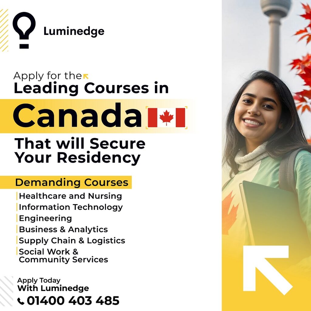 Top In-Demand Courses in Canada for International Students That Can Lead to Residency